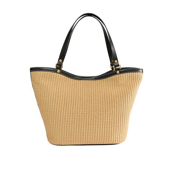 Holland Cooper Womens Black Cannes Shopper Bag #3