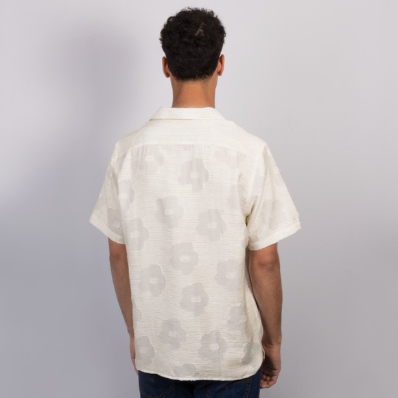 PS Paul Smith Mens Off-White Floral Stripe Short Sleeve Shirt #5