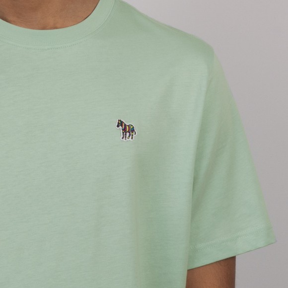 PS Paul Smith Mens Green Zebra T-Shirt #3