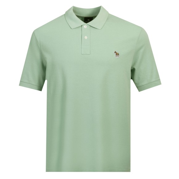 PS Paul Smith Mens Green Zebra Polo Shirt #1