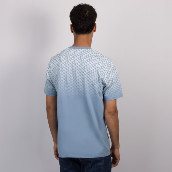 Sandbanks Mens Blue Gradient Logo T Shirt #3