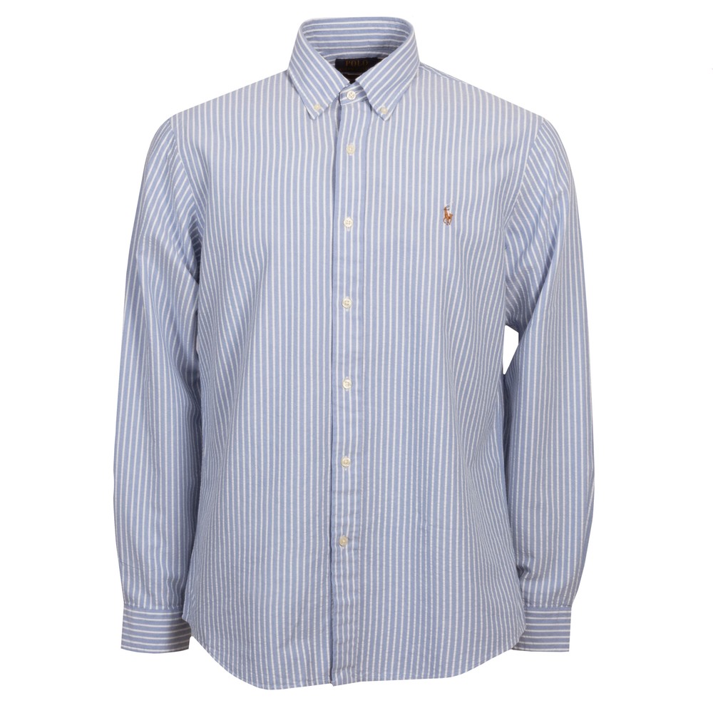 Seersucker Oxford Stripe Shirt