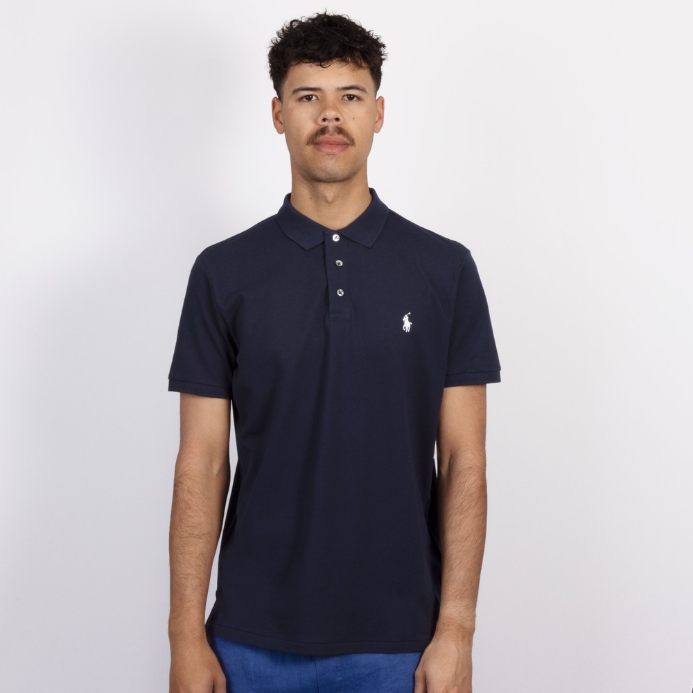 Polo Ralph Lauren Custom Slim-Fit Stretch Mesh Polo Shirt | Oxygen