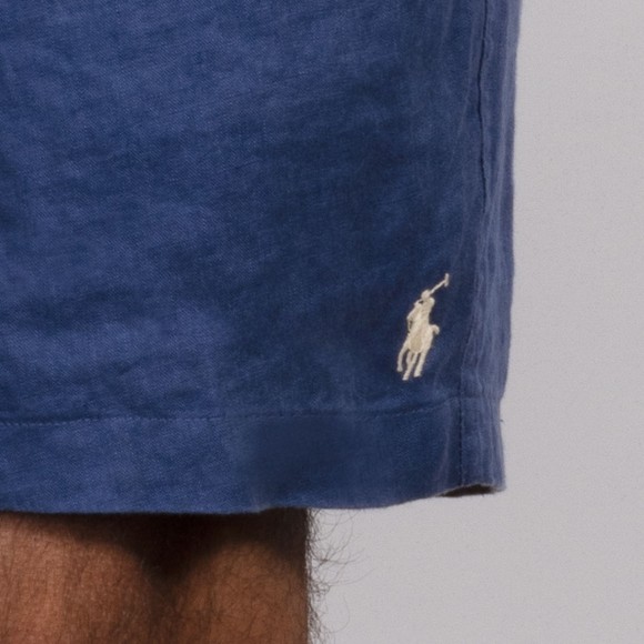 Polo Ralph Lauren Mens Blue Linen Prepster Short #3