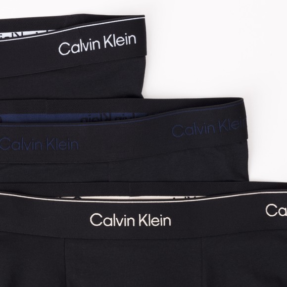 Calvin Klein Mens Black Relaxed Fit Trunks