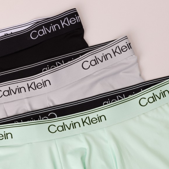 Calvin Klein Mens Multicoloured Microfiber Stretch Boxer Briefs