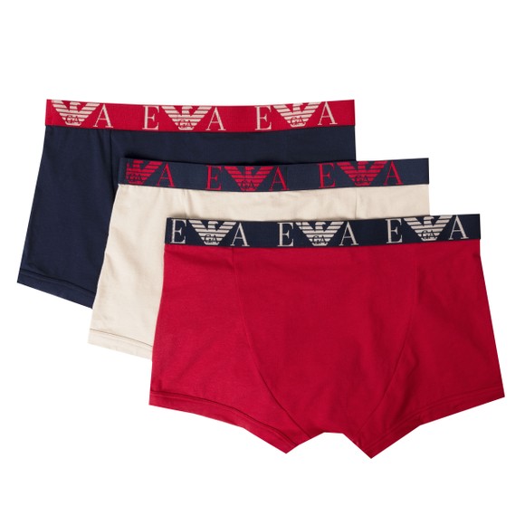 Emporio Armani Mens Blue 3 Pack Trunk #3