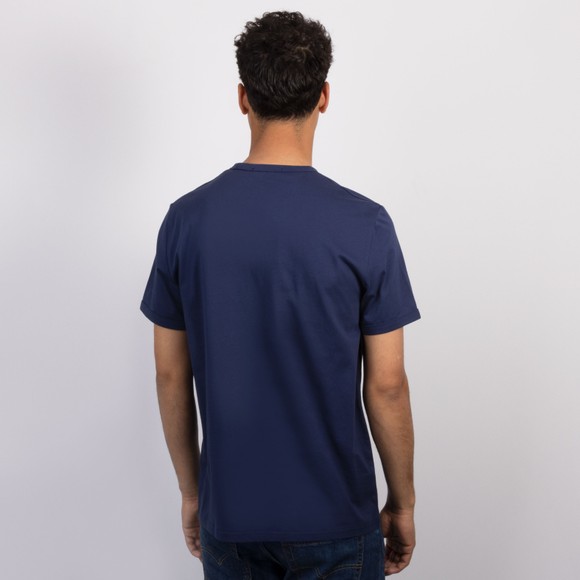 Fred Perry Mens Blue Ringer T-Shirt #4