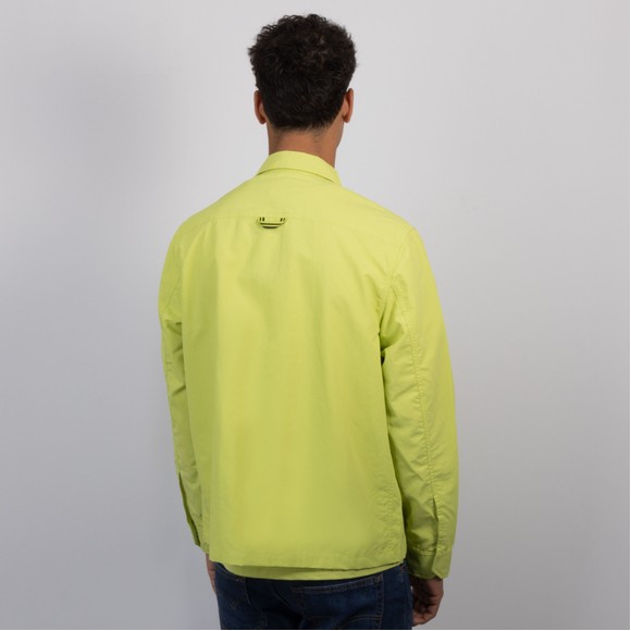 Fred Perry Mens Yellow Ripstop Pocket Overshirt #4