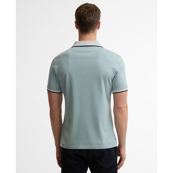 Barbour Lifestyle Mens Blue Cornsay Polo Shirt #4