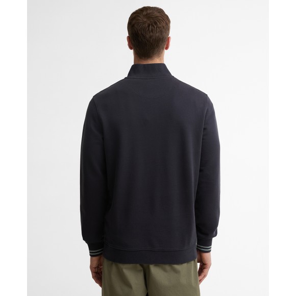 Barbour Lifestyle Mens Blue Rosford Half Zip Sweatshirt #4
