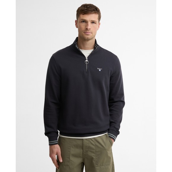 Barbour Lifestyle Mens Blue Rosford Half Zip Sweatshirt #2