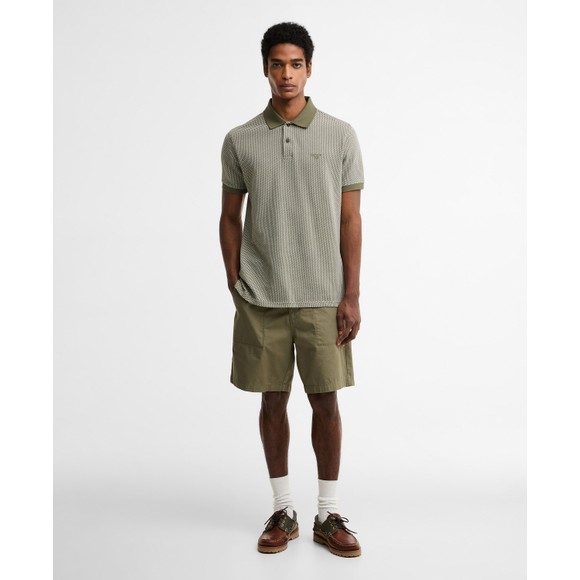 Barbour Lifestyle Mens Green Copgrove Polo Shirt #3