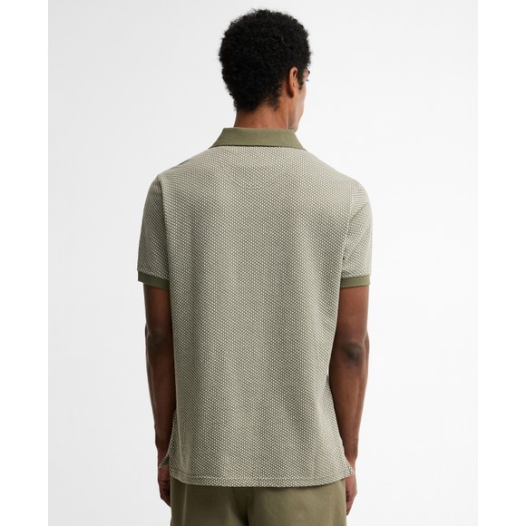 Barbour Lifestyle Mens Green Copgrove Polo Shirt #4