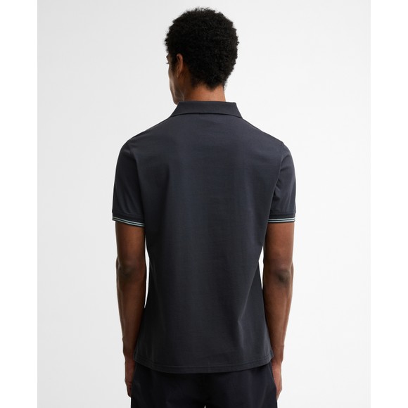 Barbour Lifestyle Mens Blue Austwick Polo Shirt #4