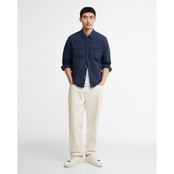 Barbour International Mens Blue Ardie Overshirt #3