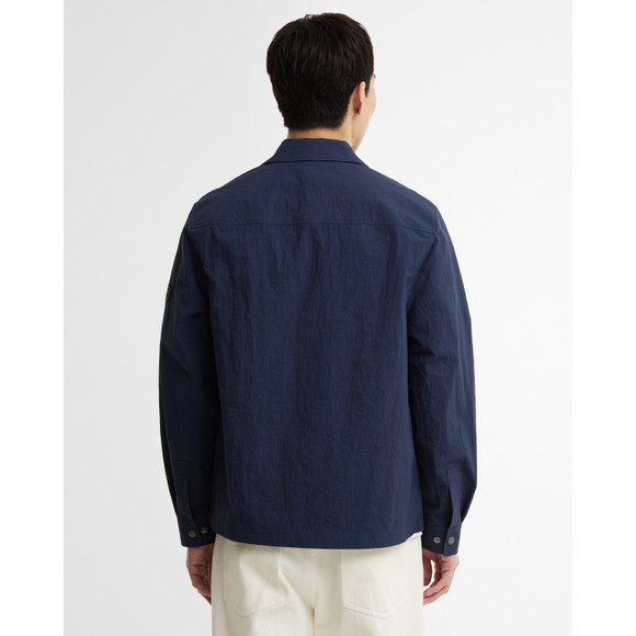 Barbour International Mens Blue Ardie Overshirt #4
