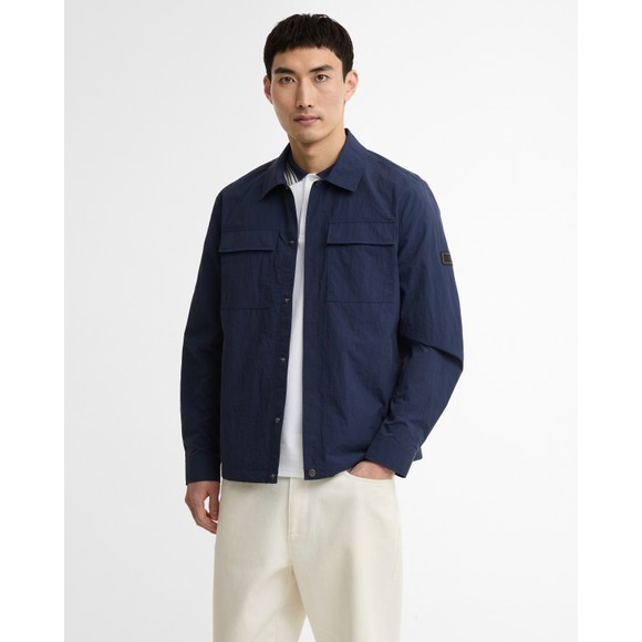 Barbour International Mens Blue Ardie Overshirt #2