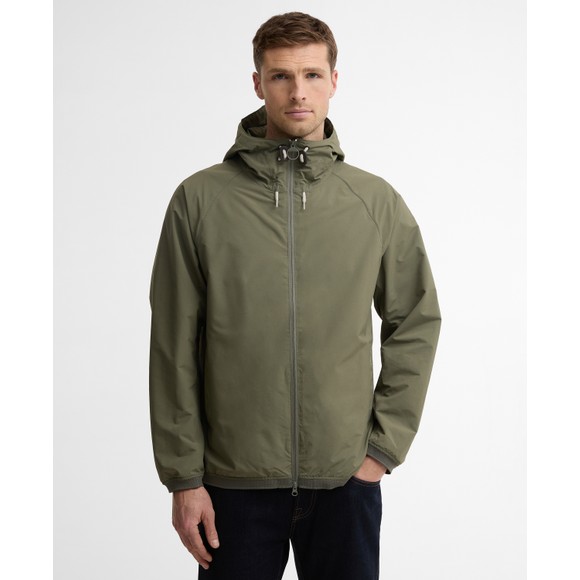 Barbour Lifestyle Mens Green Stoneport Showerproof Jacket #2
