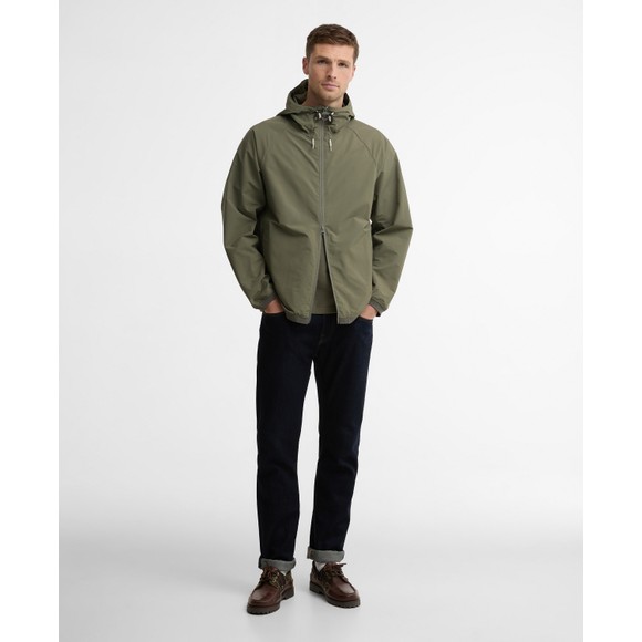 Barbour Lifestyle Mens Green Stoneport Showerproof Jacket #3