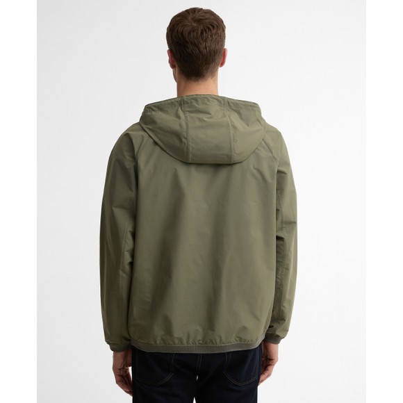Barbour Lifestyle Mens Green Stoneport Showerproof Jacket #4