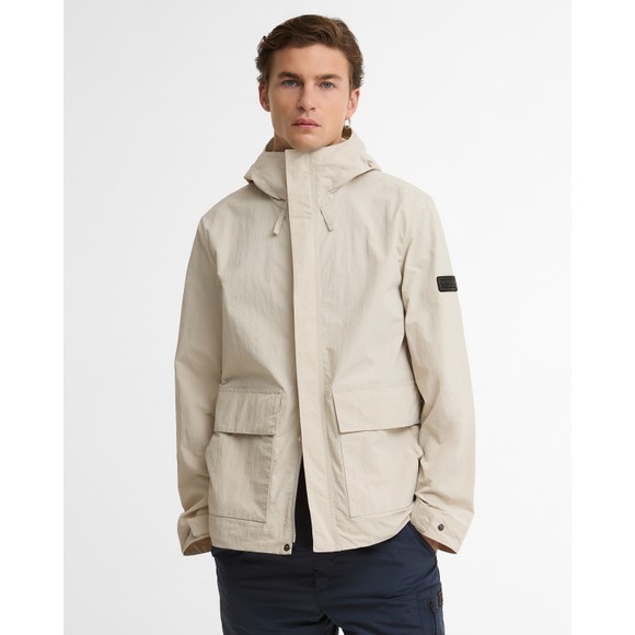 Barbour International Mens Beige Barnwell Showerproof Jacket #2