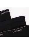 Calvin Klein Mens Black 3 Pack Hip Briefs