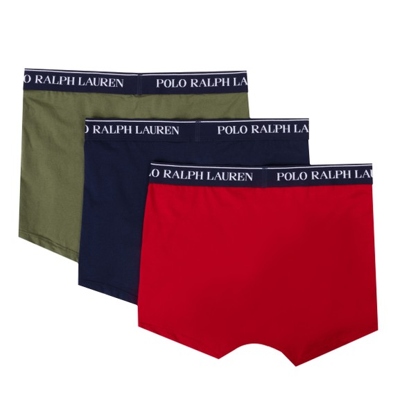 Polo Ralph Lauren Mens Multicoloured 3 Pack Trunks #3
