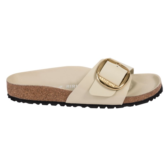 Birkenstock Womens Off-White Madrid Big Buckle Sandal #1