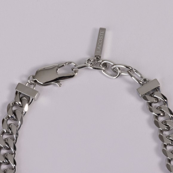 Lacoste Mens Silver Arthor Chain Bracelet #3
