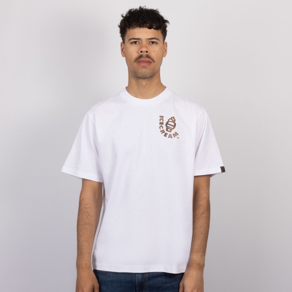BBC Icecream Mens White Waffle Cone T Shirt #2