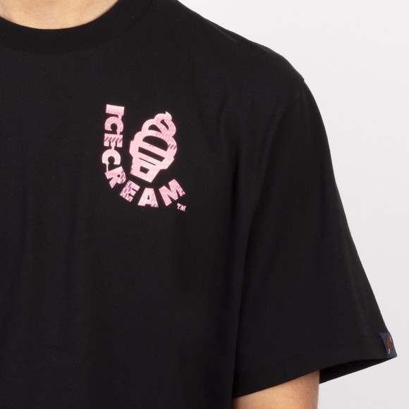BBC Icecream Mens Black Waffle Cone T Shirt #3