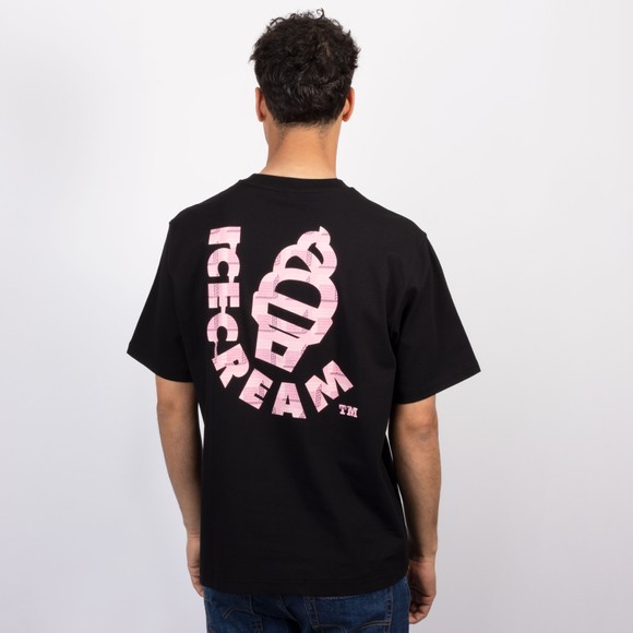 BBC Icecream Mens Black Waffle Cone T Shirt #4