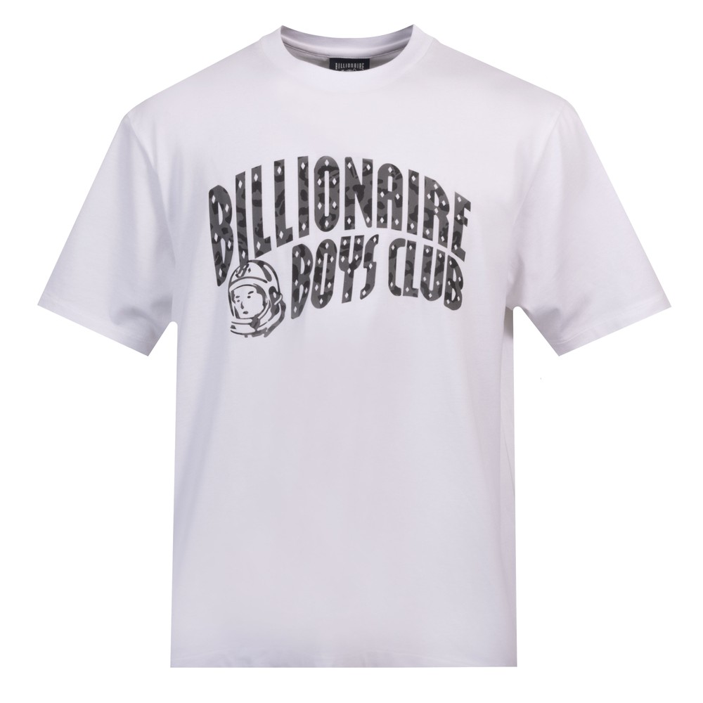 Billionaire Boys Club Leopard Print Arch Logo T Shirt, view 1