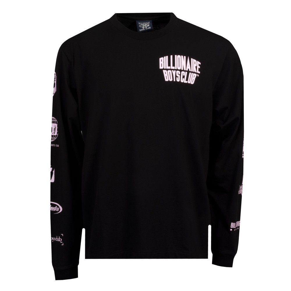 Multi Logo Long Sleeve T Shirt