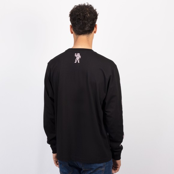 Billionaire Boys Club Mens Black Multi Logo Long Sleeve T Shirt #4