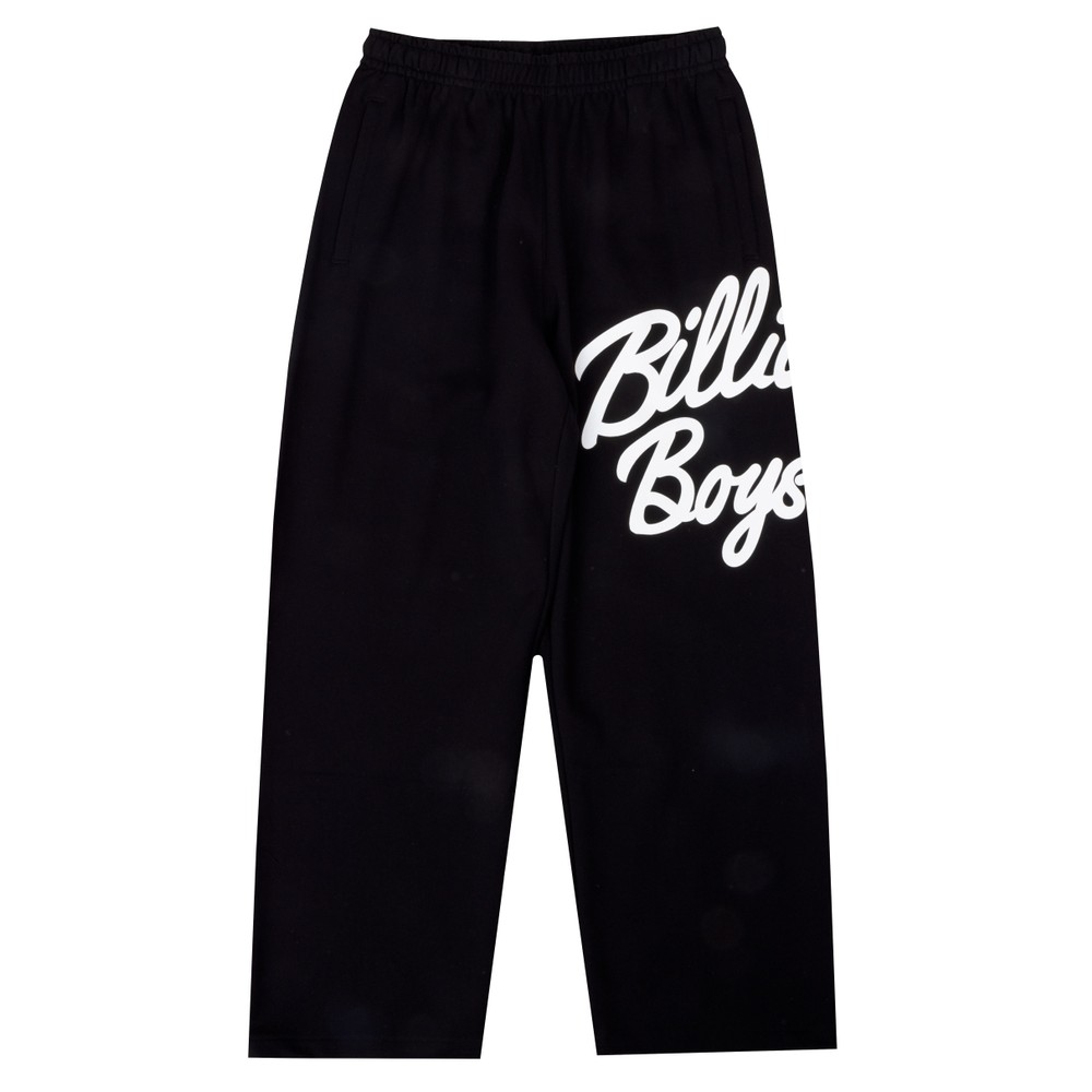 Large Script Logo Wide Leg Sweatpants