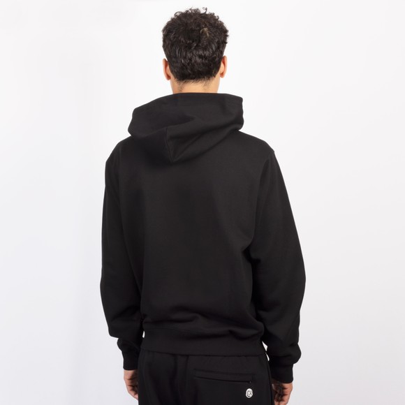 Billionaire Boys Club Mens Black Arch Logo Applique Oversized Popover Hoody #4