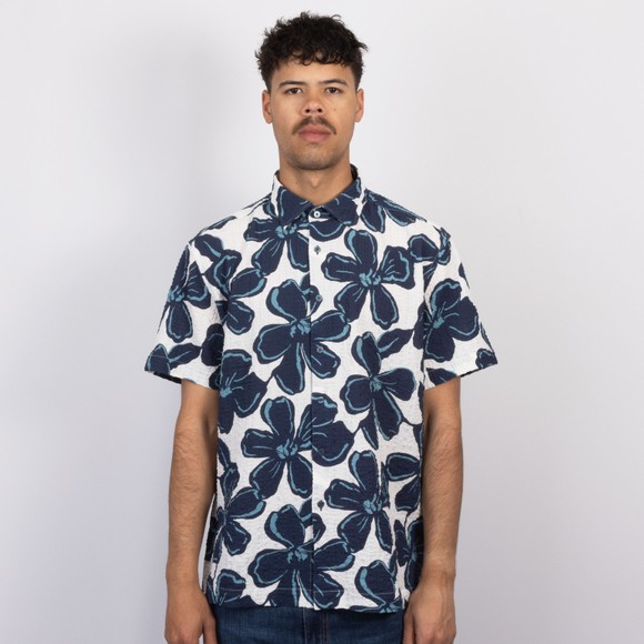 Rodd & Gunn Mens Blue Hamilton Bay SS Shirt