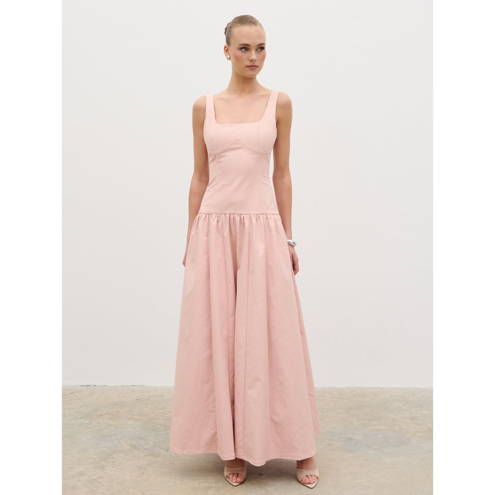 Bronte Scoop Neck Maxi Dress