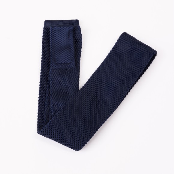 Marc Darcy Mens Blue Knitted Tie main image