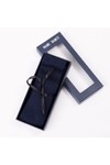 Marc Darcy Mens Blue Knitted Tie