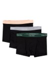 Calvin Klein Mens Black Relaxed Fit Trunks