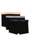 Calvin Klein Mens Black Relaxed Fit Trunks