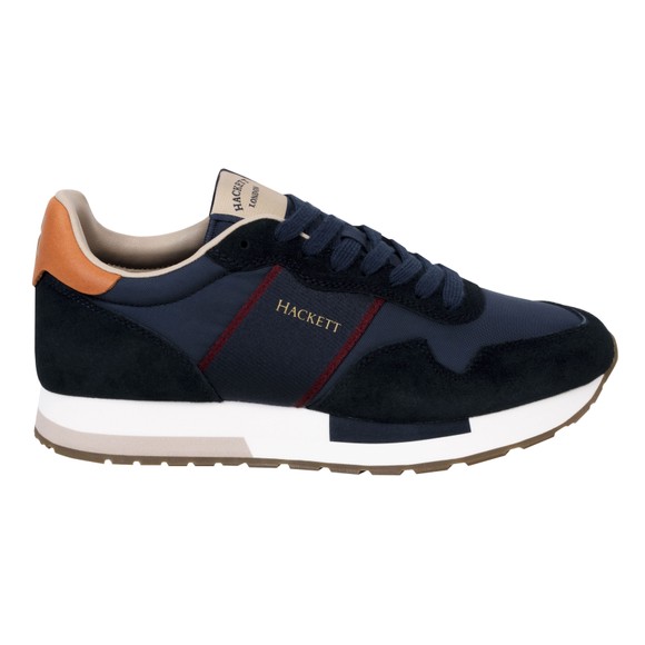 Hackett Mens Blue Keston Heritage Trainer