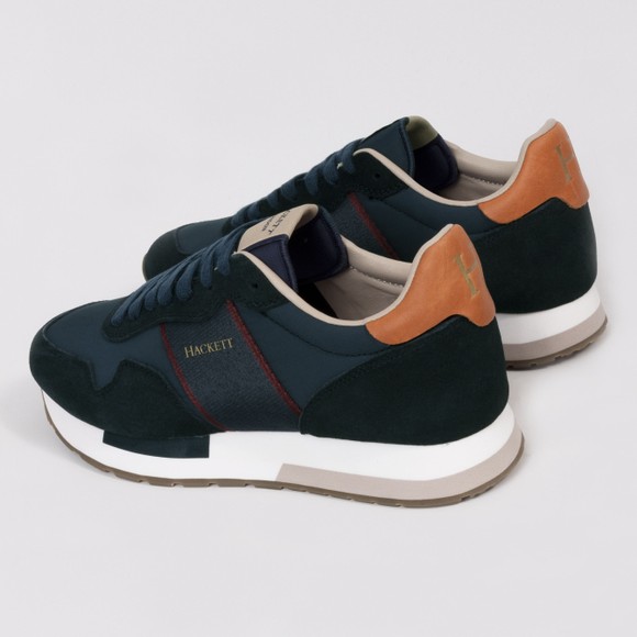 Hackett Mens Blue Keston Heritage Trainer main image