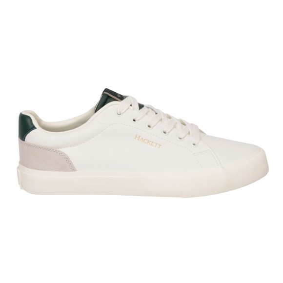 Hackett Mens White Blake Dean Trainer