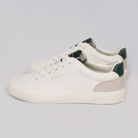 Hackett Mens White Blake Dean Trainer main image
