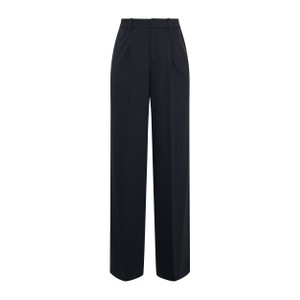 Pleated Wide Leg Trouser