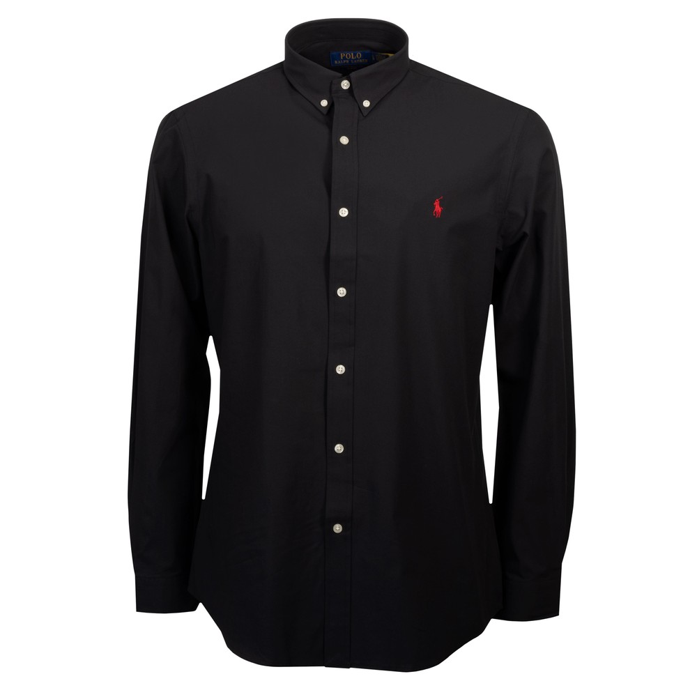 Long Sleeve Slim Fit Poplin Shirt